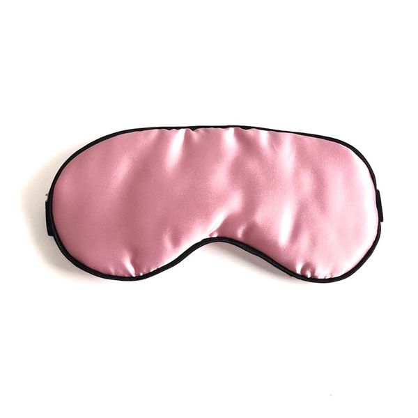 Logic Eye Mask, Smooth, Pink, Airplane, Bus, Relax, Mail Service, Travel Goods, Artificial Silk, Eye Pillow, Cute, Good Sleep, Deep Sleep, Moisturizing, Comfortable, Stylish, Sleep