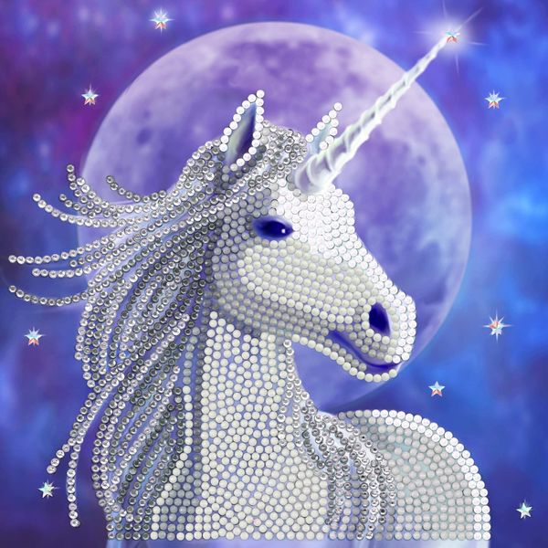 CCK-A71: "Starlight" 18x18cm Crystal Art Card ANNE STOKES