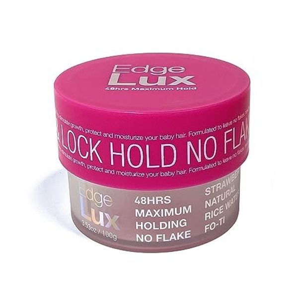 LUX COLLECTION Edge Control - Hot Pink (Strawberry),  3.53 oz.