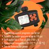 Techbotanica Automatic Water Timer for Garden Hose – Waterproof Irrigation Controller with Large LCD Screen – Manual & Automatic Watering System – Durable Outdoor Sprinkler Timer