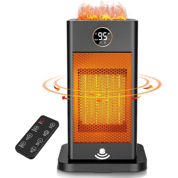 Space Heaters for Indoor Use 1500W PTC 2s Fast Heating Space Heater Large Room