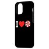 iPhone 13 Pro I Love Peppermint Candy Cane Case