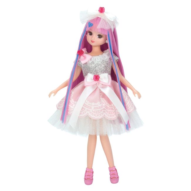 Licca-chan Dress Jewel Up Dress Set Girly Rose