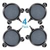 4-Inch 4 pack Aquarium Air Bubble Disk Stone Hydroponics Oxygen Aerator
