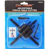 CAL-HAWK ADJUSTABLE CIRCLE HOLE CUTTER 7/8--5" DIAMETER DRILL BIT SAW