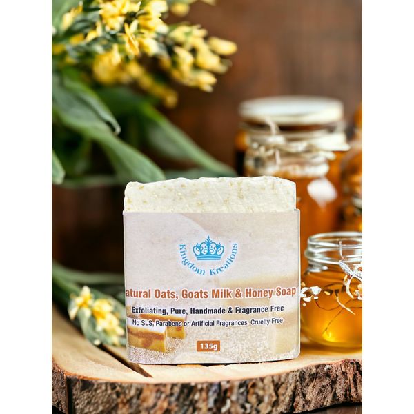 Honey, Oats and Goats Milk Soap