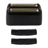 Replacement Bright Black Foil Double Foil Head for FoilFX02 Silver Shaver FXRF2S
