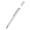 ourutekku Touch Pen Clear Disc Type iPhone/Smart Phone/Tablet with Cap sliver