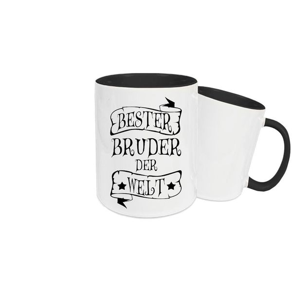 Shirtinstyle Kaffeepott Tasse, Bester Bruder der Welt