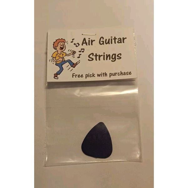 Air Guitar Strings Gag Gift For Your Favorite Musician With FREE Guitar Pick