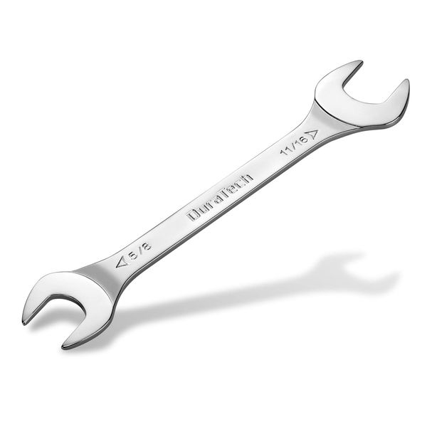 DURATECH Super-Thin Open End Wrench, SAE, 5/8inchx11/16inch