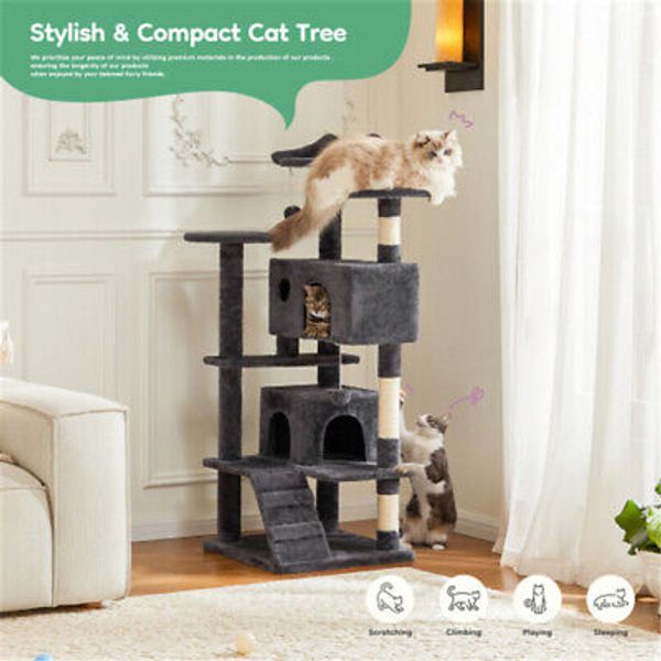 Cat tree indoor cat high-rise multi-story tower pet playroom Cat Scratching Post