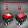 Reliable 30A Heavy Duty Lighted Rocker Switch - Quick Connect Installation