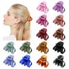 Kavya 14 Pcs Small Claw Clips Stylish Grip Octopus Mini Hair Clips for Fine Hair Plastic Non-Slip Hair Claw Clip Hairstyling Accessories for Women Girls(4CM Multicolor)