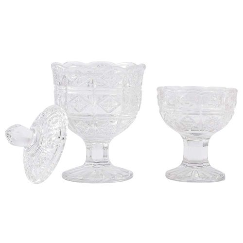 [Chaoyang Akazawa] Crystal Buddha Teaware Set "Bohemian" Buddhist Tools Water Bottle Rice Box