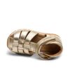 Bisgaard Unisex Billie Sandal, Gold, 24 EU