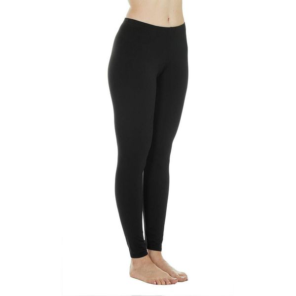 Thermajane Long Johns for Women - Thermal Leggings for Women, Fleece Lined Thermal Underwear Bottoms (Medium, Black)