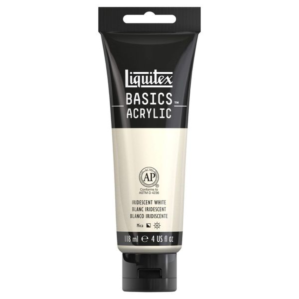 Liquitex BASICS 4 OZ IRID.WHITE 1046238