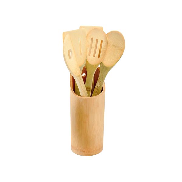 Eddingtons Bamboo 6 Piece Utensil Set