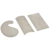 Crown 376 2-1/2 x 5 Cabinet Scraper (Gooseneck, Rectangular & Curved) - Set of 3