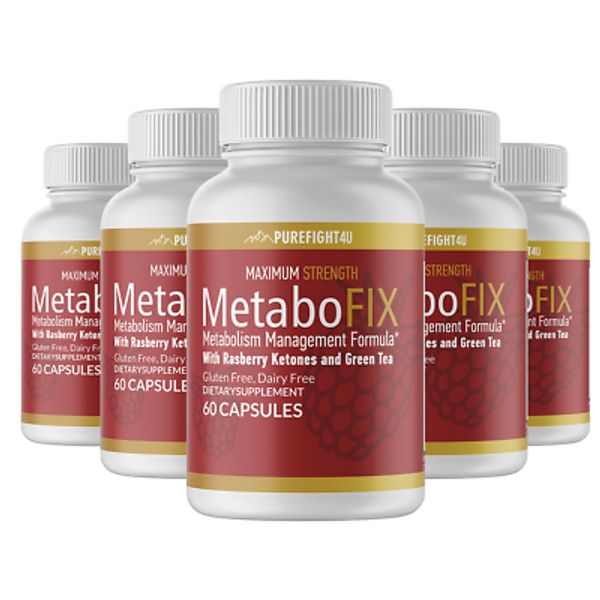 Metabofix Metabolism Management Formula 5 Bottles 300 Capsules