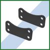 Motoforti Motorcycle 21" Front Wheel mudguard Risers Lift Bracket Adapter Set Long-lasting