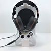 3D Cabin Product Compatible With Xbox Series S Dual Controller Headphone Hook Console Stand Base Station White