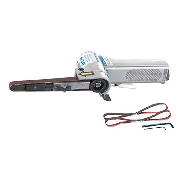 pa-man C-3510 Belt Sander 10, Belt Width 0.4 inches (10 mm), Includes 3 Belts, Air Tool