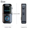Type-C 4in1 Bluetooth Audio Adapter Wireless Receiver Transmitter MP3 Player USA
