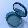 New Double-layer Retainer Storage Case with Belt Chewing,Removal Tool,Cleaning Brush,Built in Mirror Orthodontic Retainer Case,Mouth Guard Case,Denture Case