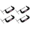 Sealey Junior C-Clamp 4pc Set - 76mm x 35mm - GCC02