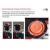 TRITDT Universal Billet Adjustable Wastegate Actuator with 6 spring 4 Rod