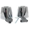 Universal Handles with 2" Large Cavity Shower Replacement Handle Kit