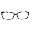Incredible Bargains The Dean Stylish Rectangular Reading Glasses + 1.75 Brown