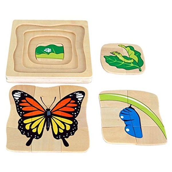 Montessori Butterfly Life-Cycle Puzzle