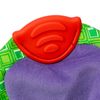 Nuby Teether Tugz Plush Silicone Teething Toy - Baby Teething Toy - 3+ Months - Rabbit