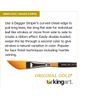 KINGART B-026 Premium 4 pc. Original Gold 9800 Series Dagger Striper Brush Set, Synthetic Golden Taklon for Acrylic, Oil, Watercolor Paint, Short Handle, 4 Brushes Sizes: 1/8", 1/4", 3/8", 1/2"