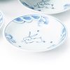 Sometsuke Wave Rabbit 4 Inch Small Plate Set [Home & Kitchen]
