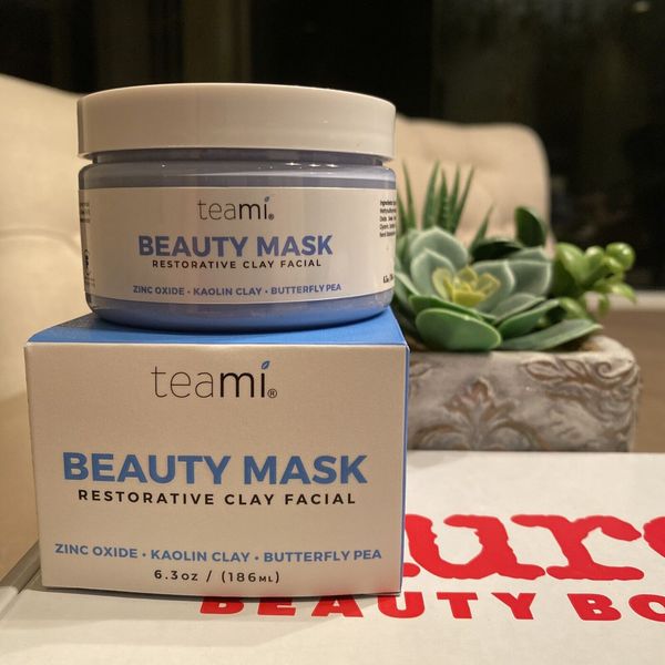 Teami Beauty Mask Restorative Clay Facial with Kaolin Clay 6.3oz NIB