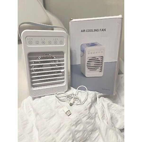 Mini Portable Air Conditioner, 700ml Evaporative Air Conditioner Fan Air Cooler