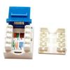 SF Cable, CAT5E Punch Down 110 Type Keystone Jack Blue