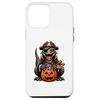 iPhone 13 Pro Max Halloween Iguana Pirate Eye Patch Candy Bag Treasure Spooky Case