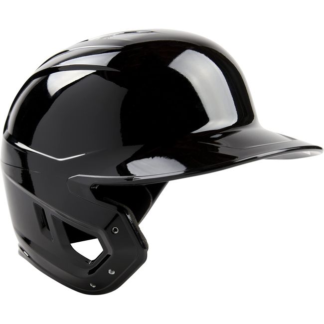 Rawlings | MACH Single Ear Batting Helmet | Right Hand Batter | Large | Black