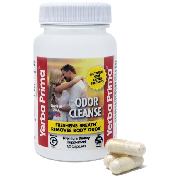 Yerba Prima Odor Cleanse - 50 capsules - Premium Extract