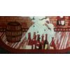 PRINTED NYLON RUG (nonskid latex back) (18" x 28"), FAT CHEF, D Shape