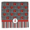 YouCustomizeIt Personalized Ladybugs & Stripes Washcloth