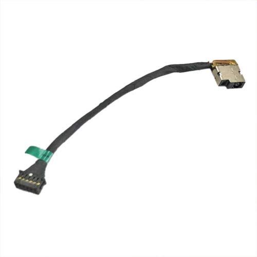 Huasheng Suda DC Power Jack Socket Plug Charging Port with Cable Replacement for HP 15-DK 15-EP Series 15-DK0051WM 15-DK0055NR L52815-S41 L52815-T41 L52815-F41 (5.51 inch)