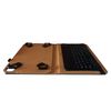 Navitech Black Rotational Bluetooth Keyboard Case Compatible With DOOGEE T20S Tablet 10 Inch