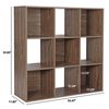 Bookcase Storage Shelf 9 Cubes Display Unit Stand Cabinet Organizer Morden
