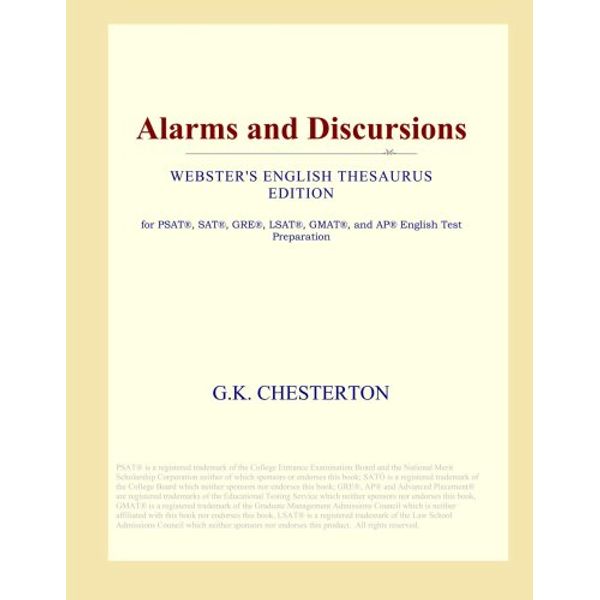 Alarms and Discursions (Webster's English Thesaurus Edition)
